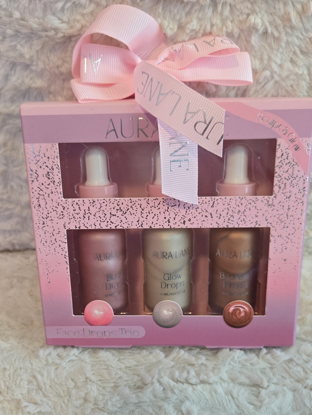 Aura Lane Face Drops Trio Highlighting Cheek Bones Set
